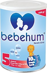 Bebehum 5 Devam Sütü 400 gr Teneke Kutu
