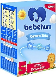 Bebehum 5 Devam Sütü 400 gr