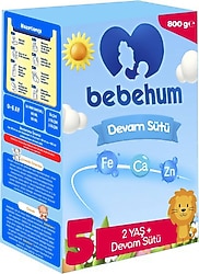 Bebehum 5 Devam Sütü 800 gr