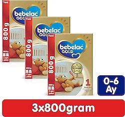 Bebelac Gold 1 Bebek Sütü 800 gr 3 Adet