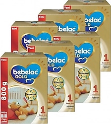Bebelac Gold 1 Bebek Sütü 800 gr 6 Adet