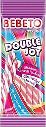 Bebeto Double Joy Çilek Vanilya Aromalı Şekerleme 75 gr