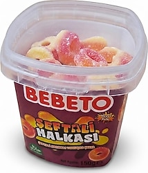 Bebeto Şeftali Halkası Yumuşak Şeker 150 gr