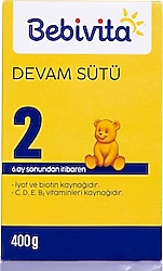 Bebivita 2 Devam Sütü 400 gr