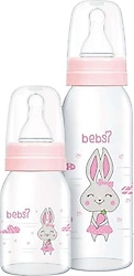 Bebsi 250 ml + 125 ml 2'li Cam Biberon Seti