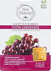 Bee Beauty Superfood Üzüm Kağıt Maskesi