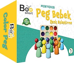 Bee Smart 12'li Waldorf Gökkuşağı Insan Figürleri