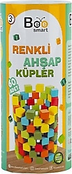 Bee Smart Ahşap Renkli Küpler
