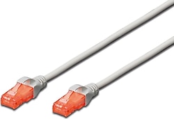 Beek BC-U6010 U/UTP 1 m Gri CAT6 Patch Kablo
