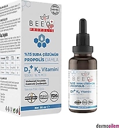 Bee'o Up %15 Propolis D3+K2 Damla 20 ml