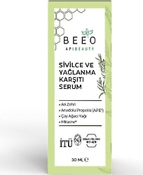 Bee'o Apibeauty Sivilce ve Yağlanma Karşıtı Serum 30 ml