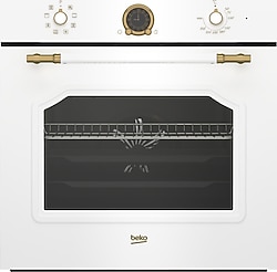 Beko BFM 240 RB Rustik Beyaz Ankastre Fırın