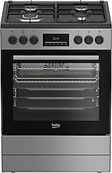 Beko BFM 420 EBG Gümüş Wok Gözlü Ocaklı Fırın