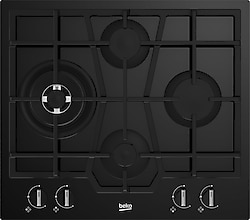 Beko BOCD DE 6020 DWS Wok Gözlü Siyah Cam Ankastre Ocak