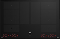 Beko BOI 8020 FS Siyah Cam İndüksiyonlu Ankastre Ocak