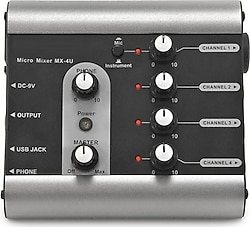 Belcat MX-4U 4 Kanal USB Ses Kartı