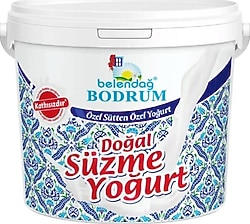 Belendağ Bodrum Gurme Süzme Doğal Yoğurt 3 kg