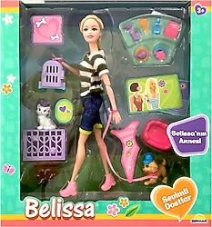 Belissa'nın Annesi ve Sevimli Dostları Bebek Seti