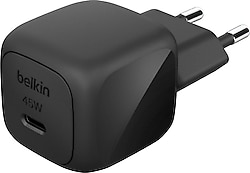 Belkin WCA013KQBK 45 W Siyah Type-C Hızlı Şarj Adaptörü