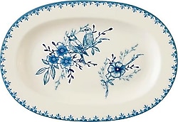Bella Maison Bleu Blanc 25 cm Sunum Tabağı