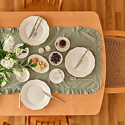 Bella Maison Clover 26 Parça 6 Kişilik Kahvaltı Takımı