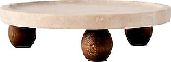 Bella Maison Ephesus Traverten 25 cm Sunum Standı