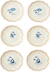 Bella Maison Marine 19 cm 6'lı Pasta Tabağı