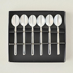 Bella Maison Milano Silver 6'lı Çay Kaşığı