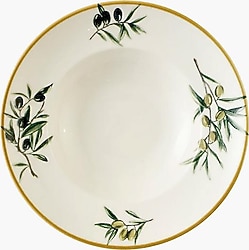Bella Maison Olive 27 cm Porselen Makarna Tabağı
