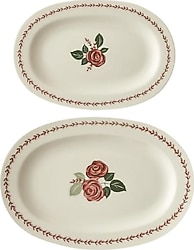 Bella Maison Rose 2'li Porselen Sunum Tabağı