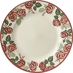 Bella Maison Rose Bordürlü 27 cm Porselen Servis Tabağı