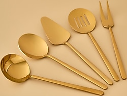 Bella Maison Siena Gold 5 Parça Servis Seti