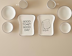 Bella Maison Toast 8 Parça 2 Kişilik Kahvaltı Takımı