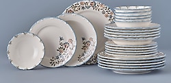 Bella Maison Vintage 48 Parça 12 Kişilik Yemek Takımı