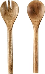 Bella Maison Wooden Mango 2'li Salata Servis Seti