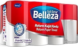 Belleza Reform 2 Katlı 8'li Kağıt Havlu
