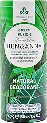 Ben & Anna Green Fusion 40 gr Stick Deodorant