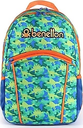 Benetton 03660 3 Bölmeli Okul Sırt Çantası