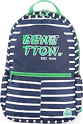 Benetton 03745 2 Bölmeli Okul Sırt Çantası