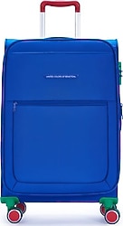 Benetton 14BNT2800-02 Kumaş Saks Mavisi Orta Boy Valiz