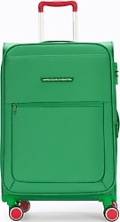 Benetton 14BNT2800-02 Kumaş Yeşil Orta Boy Valiz