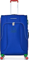 Benetton 14BNT3100-02 Kumaş Saks Mavisi Orta Boy Valiz