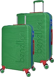 Benetton 14BNT500 ABS Orta + Büyük Boy 2'li Valiz Seti