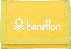 Benetton 70123 Sarı Fermuarlı Spor Cüzdan