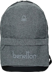 Benetton 70076 Ön Cepli Sırt Okul Çantası