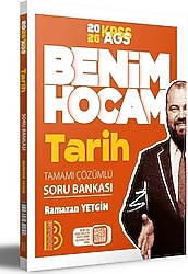 Benim Hocam Yayınları KPSS Tarih Tamamı Çözümlü Soru Bankası 2026