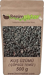 BenimAktar 500 gr Çöpsüz Kuş Üzümü