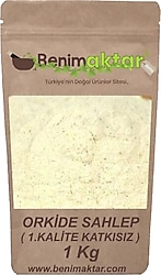 BenimAktar 1. Kalite Toz Gerçek Salep 1 kg
