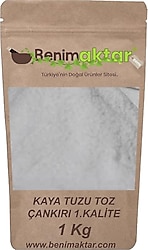 BenimAktar Çankırı Kaya Tuzu Toz 1 kg