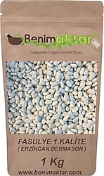 BenimAktar Erzincan Dermason Fasulye 8.5 mm 1 kg